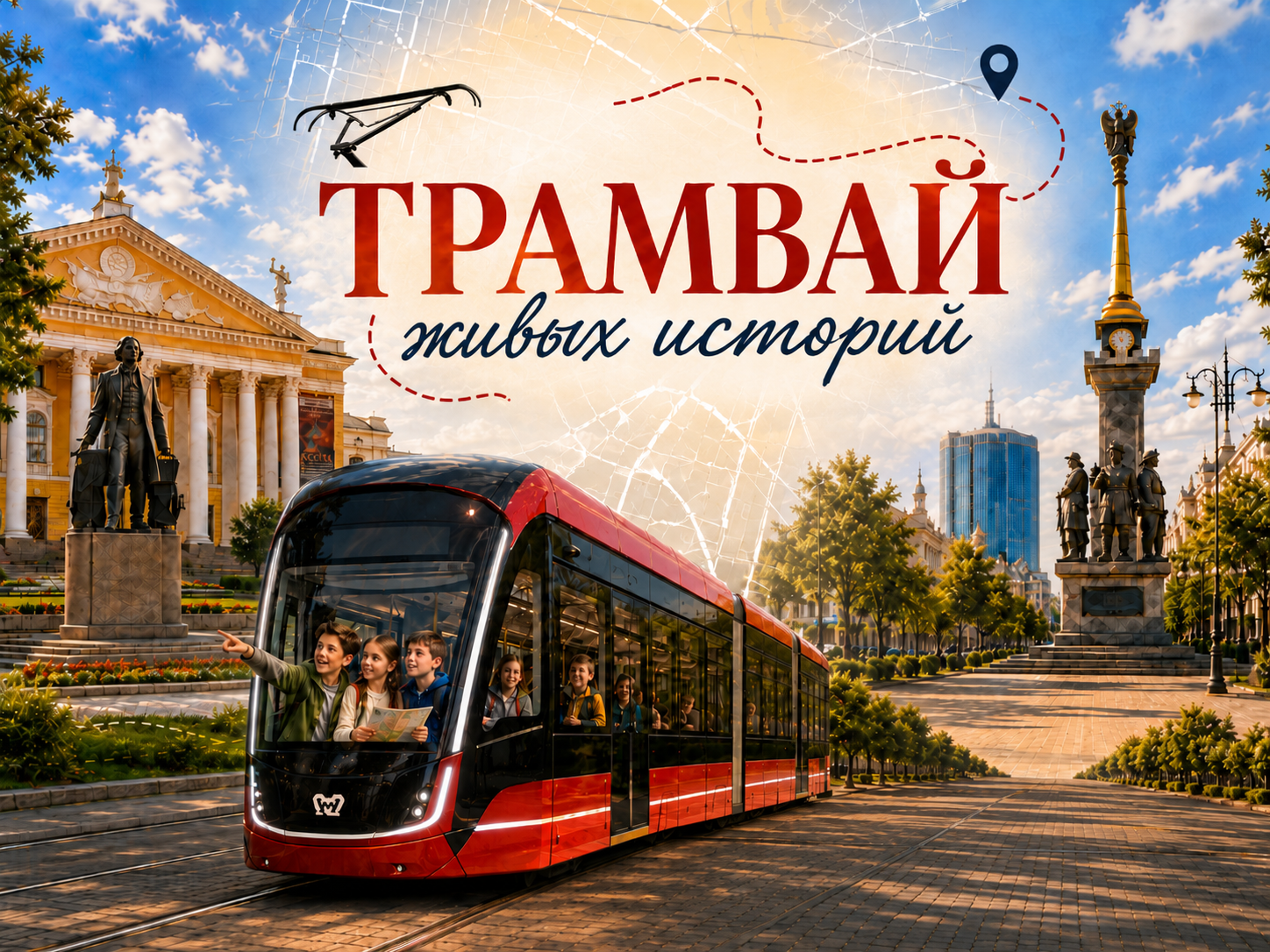 Трамвай живых историй