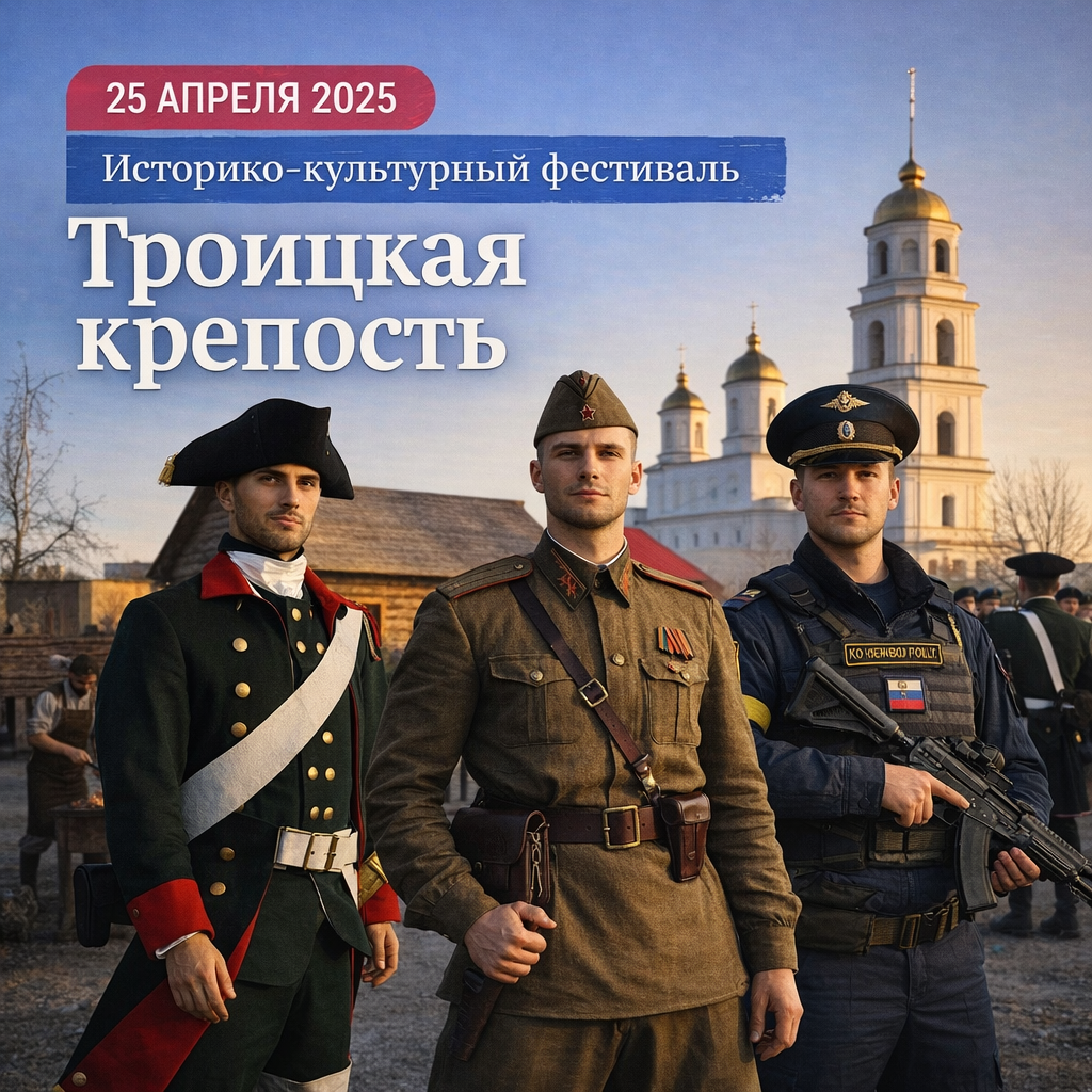 Военно-патриотический фестиваль: «Троицкая крепость»
