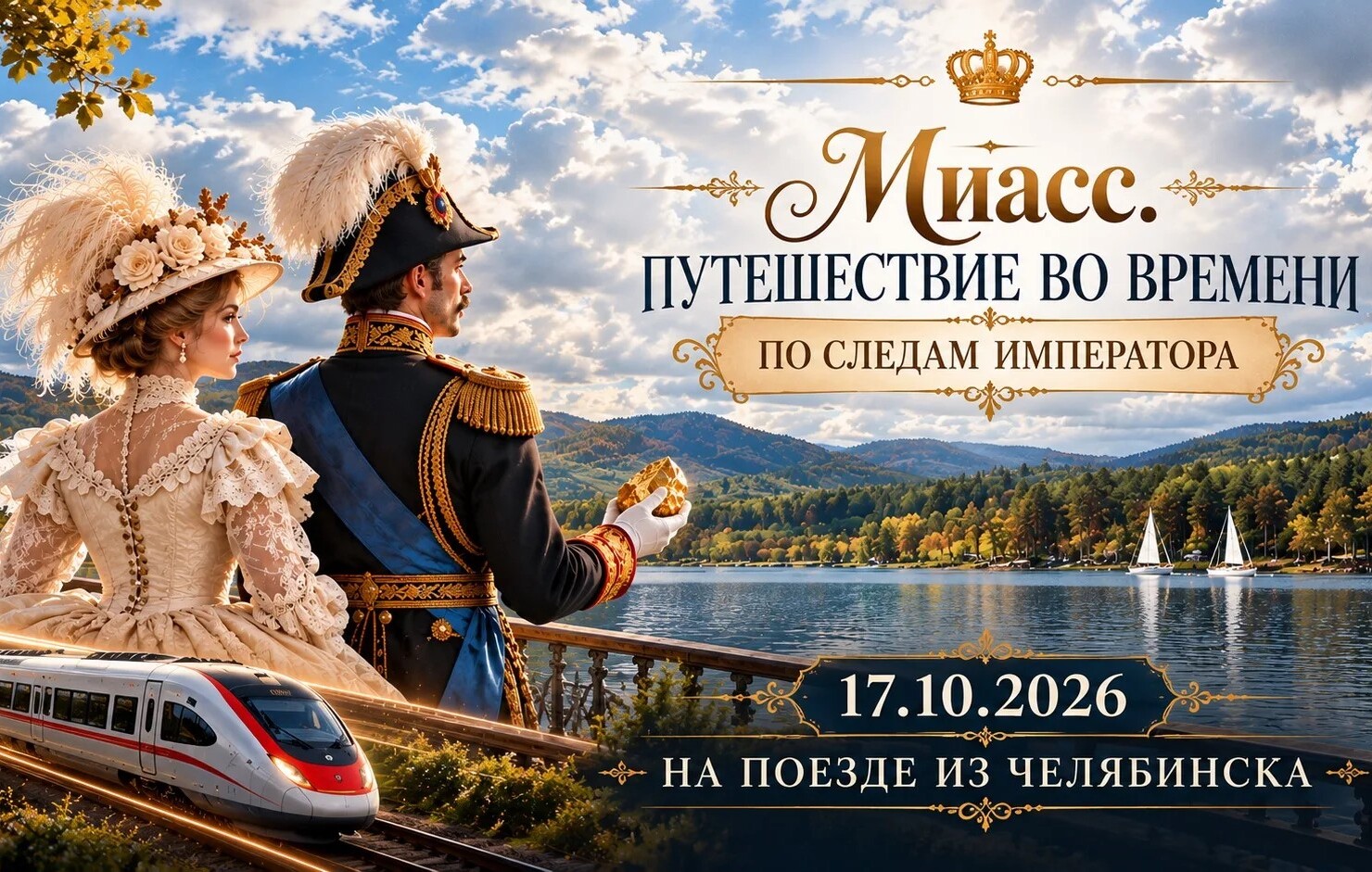 Миасс. Путешествие во времени. По следам императора